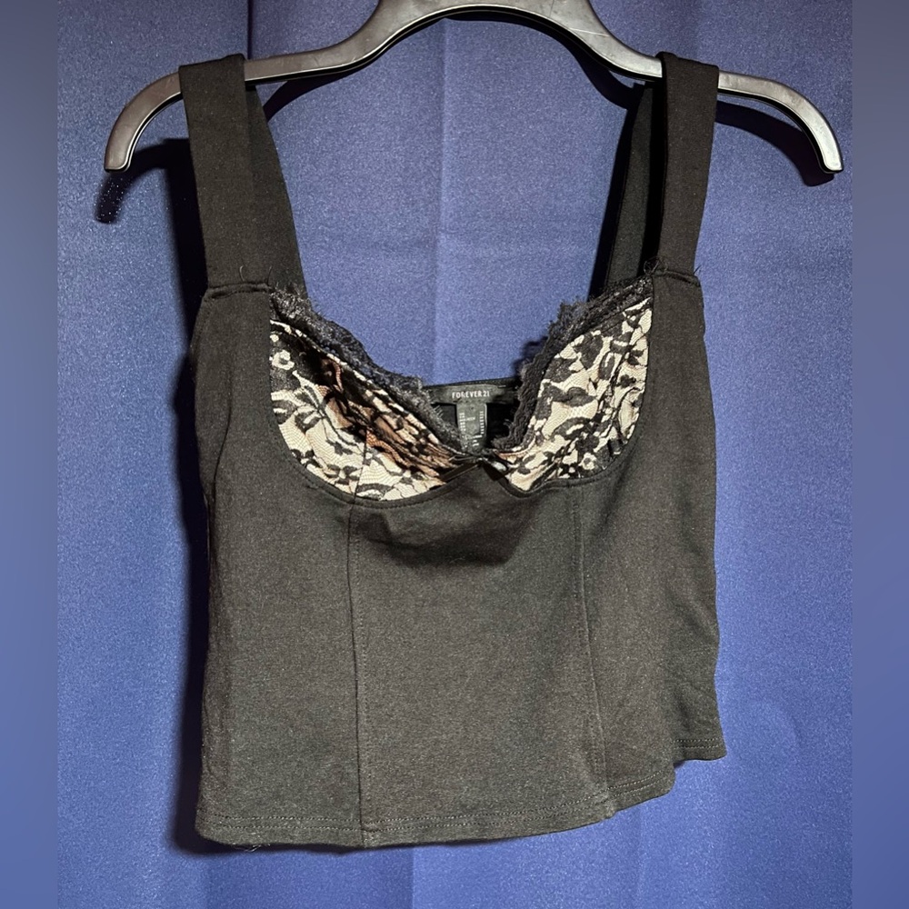 Forever 21 Black Tank Top